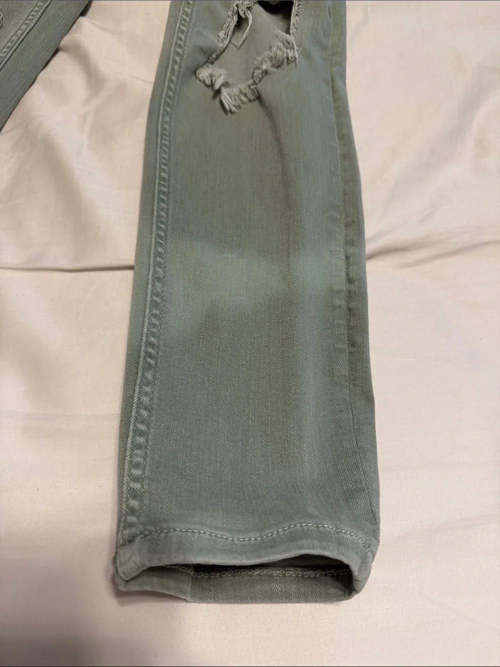 Free People Busted Knee Skinny Jeans